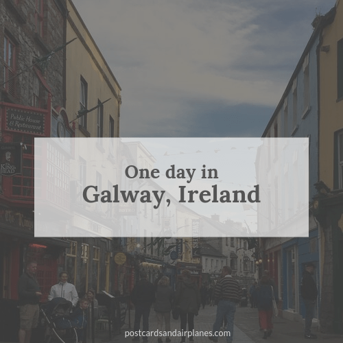 One day in Galway,&nbsp;Ireland