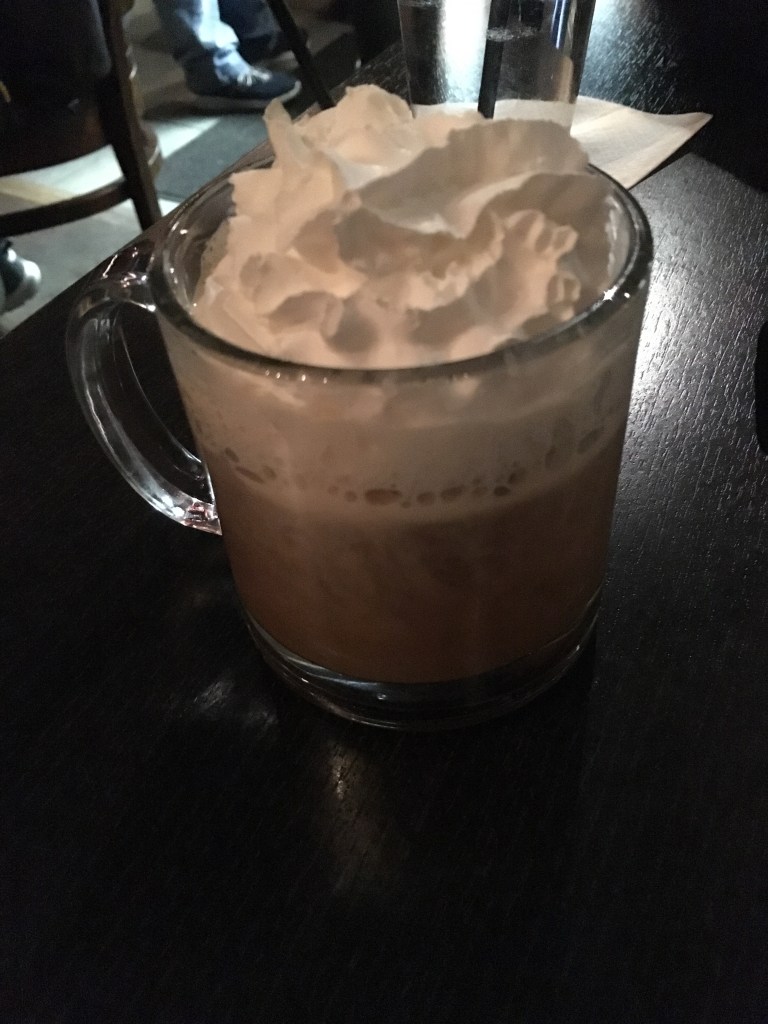 Irish Coffee to warm us up