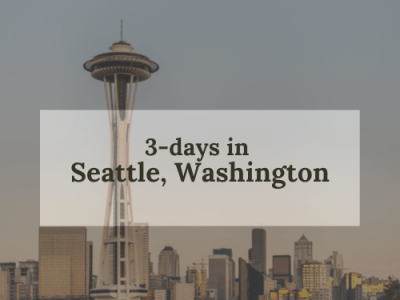 Sightseeing in Seattle